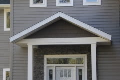 Home exterior with Vector windows